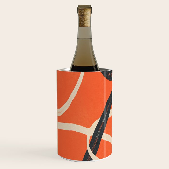 Minimal Abstract Lines Dance 2 Wine Chiller Gallery Image 2