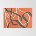 Minimal Abstract Lines Dance 2 Rug Gallery Image 2