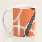 Minimal Abstract Lines Dance 2 Coffee Mug Gallery Image 3