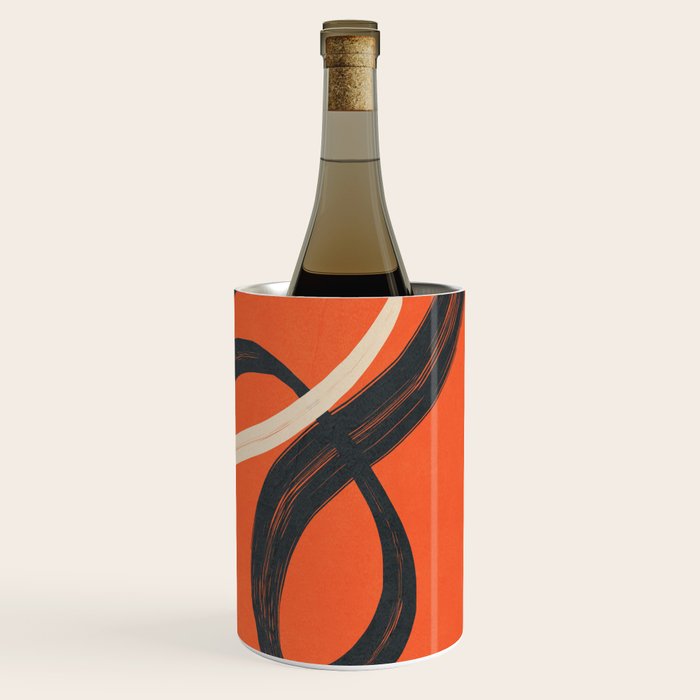 Minimal Abstract Lines Dance 2 Wine Chiller Gallery Image 3