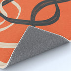 Minimal Abstract Lines Dance 2 Rug Gallery Image 4