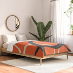 Minimal Abstract Lines Dance 2 Comforter Gallery Image 2