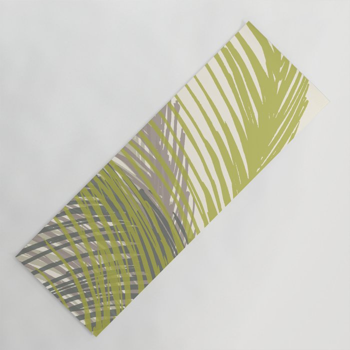 Abstract Palm Tree Yoga Mat Gallery Image 1