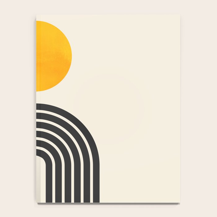Gold Sun I: Mid-Century Modern Edition Notebook Gallery Image 4