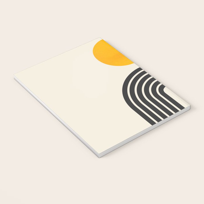 Gold Sun I: Mid-Century Modern Edition Notebook Gallery Image 3