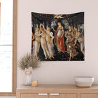 Primavera, Botticelli Wall Tapestry Gallery Image 2