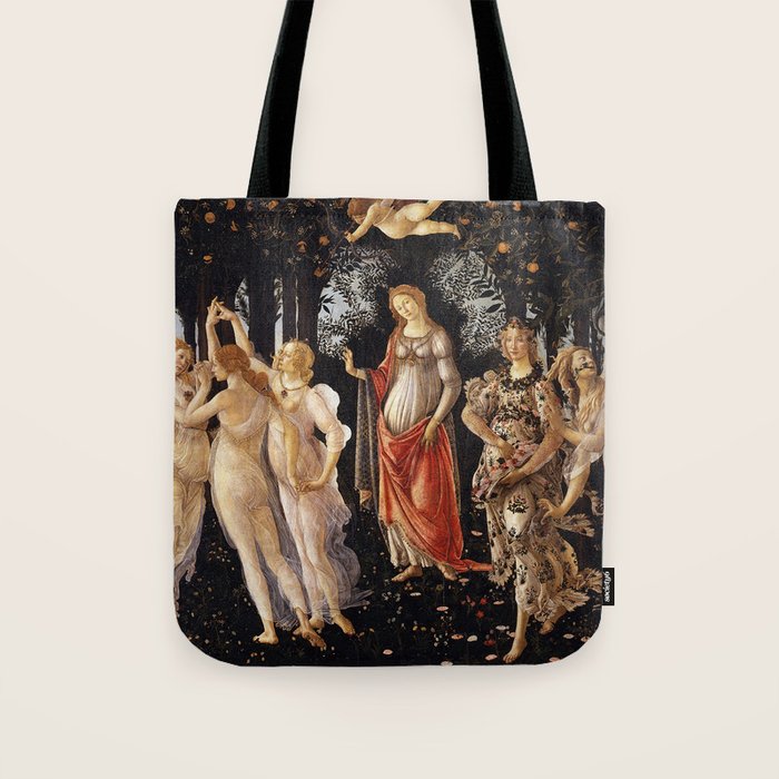 Primavera, Botticelli Tote Bag Gallery Image 1