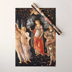 Primavera, Botticelli Wrapping Paper Gallery Image 1