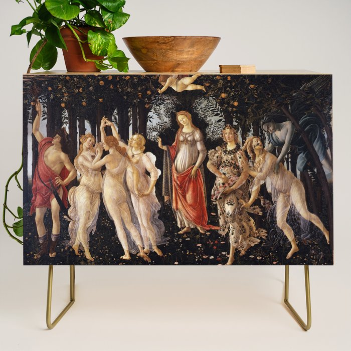 Primavera, Botticelli Credenza Gallery Image 1