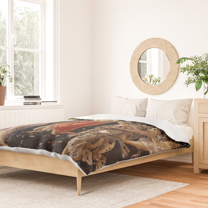 Primavera, Botticelli Duvet Cover Gallery Image 2