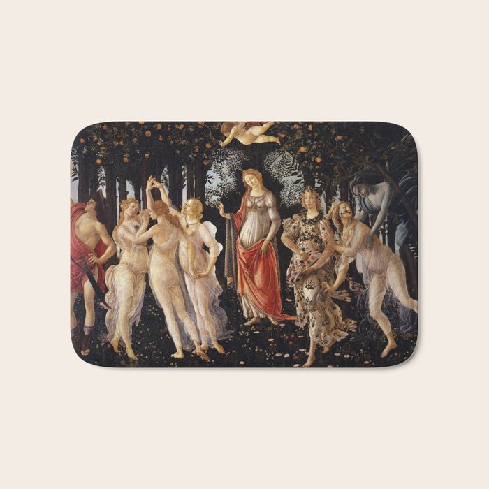 Primavera, Botticelli Bath Mat Gallery Image 1