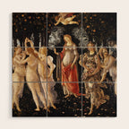 Primavera, Botticelli Wood Wall Art Gallery Image 1