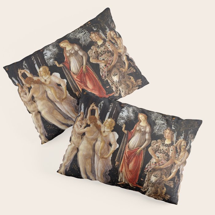 Primavera, Botticelli Pillow Sham Gallery Image 3