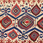 Konya Central Anatolian Antique Kilim Print Coffee Mug Gallery Image 2