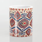 Konya Central Anatolian Antique Kilim Print Coffee Mug Gallery Image 4