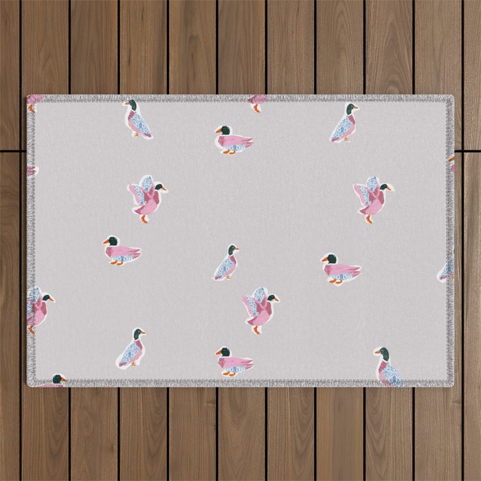 Preppy Duck II Outdoor Rug Gallery Image 1