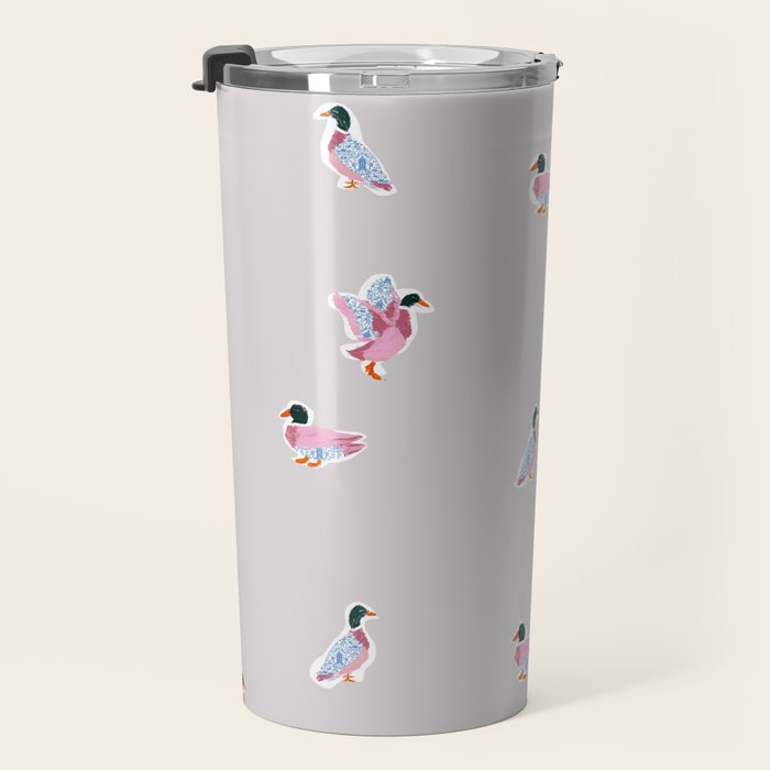 Preppy Duck II Travel Mug Gallery Image 3