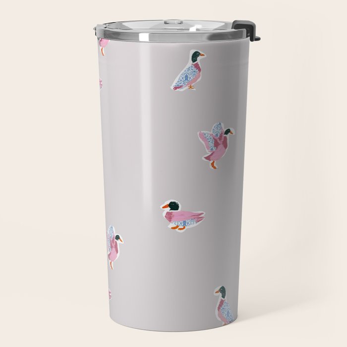 Preppy Duck II Travel Mug Gallery Image 2