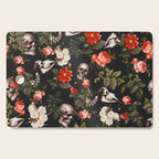 Floral and Skull Pattern Cutting Board Gallery Image 1