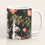 Floral and Skull Pattern Coffee Mug Gallery Image 1