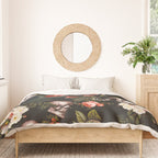 Floral and Skull Pattern Duvet Cover Gallery Image 3
