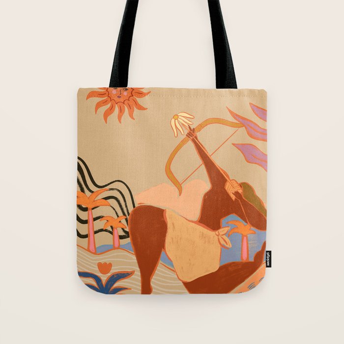 The Bow And Arrow Tote Bag Gallery Image 1