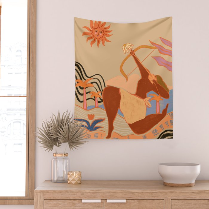 The Bow And Arrow Wall Tapestry Gallery Image 2