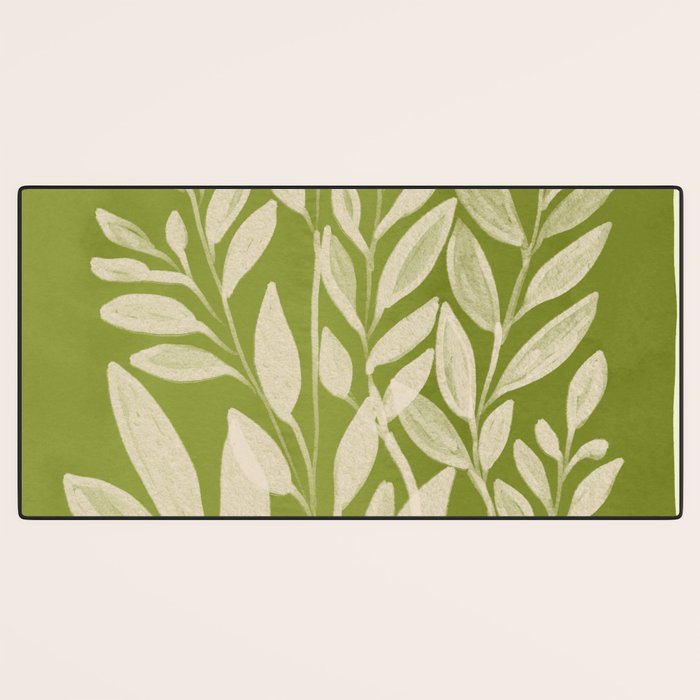 Minimal Abstract Art Plant 46 Desk Mat Gallery Image 3