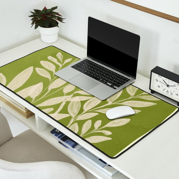 Minimal Abstract Art Plant 46 Desk Mat Gallery Image 2