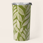 Minimal Abstract Art Plant 46 Travel Mug Gallery Image 2