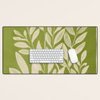 Minimal Abstract Art Plant 46 Desk Mat Gallery Image 1