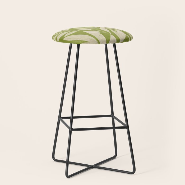 Minimal Abstract Art Plant 46 Stool Gallery Image 1