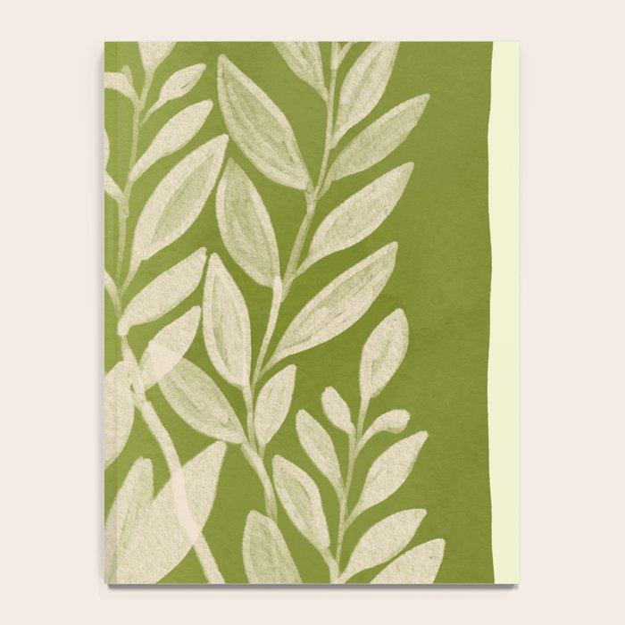 Minimal Abstract Art Plant 46 Notebook Gallery Image 4