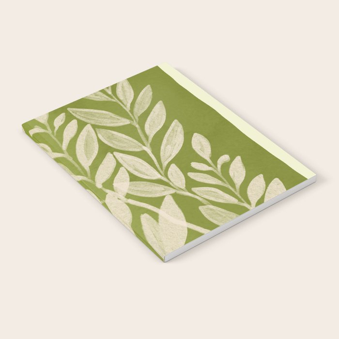 Minimal Abstract Art Plant 46 Notebook Gallery Image 2