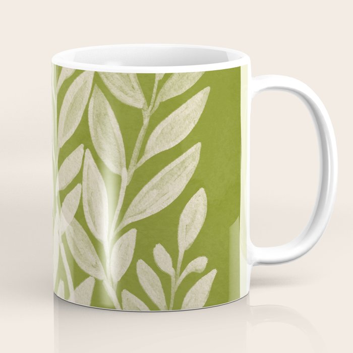 Minimal Abstract Art Plant 46 Coffee Mug Gallery Image 1