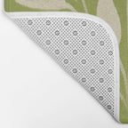 Minimal Abstract Art Plant 46 Bath Mat Gallery Image 2