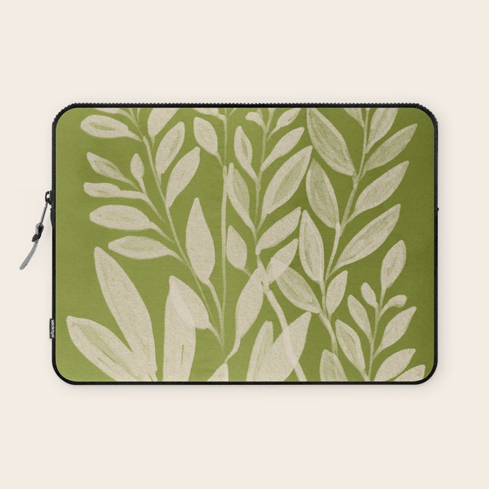 Minimal Abstract Art Plant 46 Laptop Sleeve Gallery Image 1