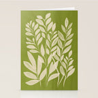 Minimal Abstract Art Plant 46 Stationery Card Gallery Image 2