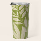 Minimal Abstract Art Plant 46 Travel Mug Gallery Image 3