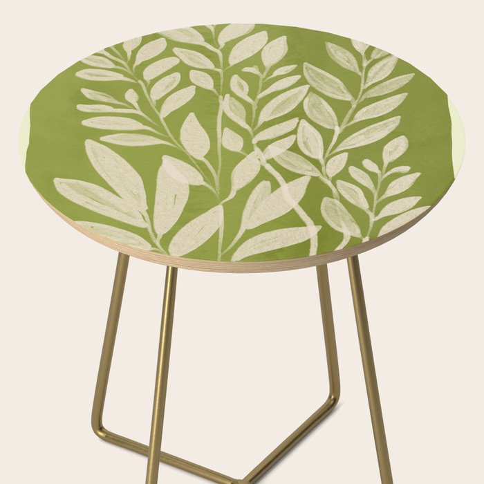 Minimal Abstract Art Plant 46 Side Table Gallery Image 2