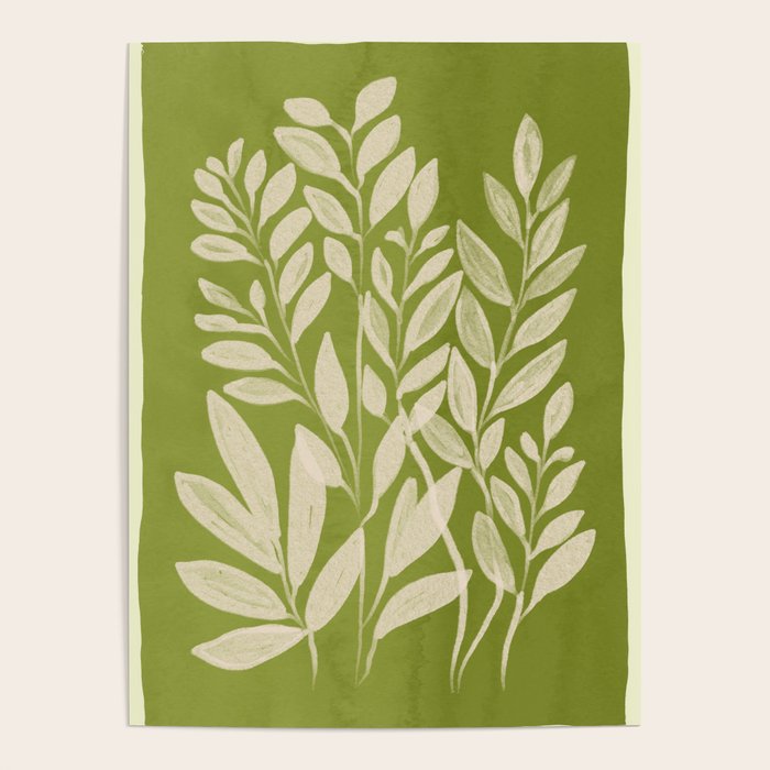 Minimal Abstract Art Plant 46 Poster Gallery Image 1