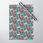 Christmas Ribbon Bows Wrapping Paper Gallery Image 1