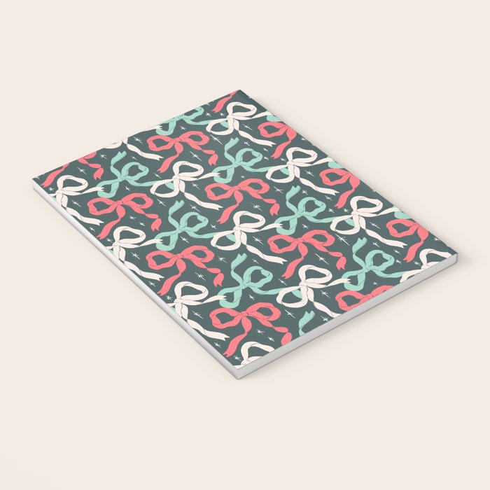 Christmas Ribbon Bows Notebook Gallery Image 3