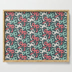 Christmas Ribbon Bows Serving Tray Gallery Image 1