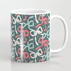 Christmas Ribbon Bows Coffee Mug Gallery Image 1