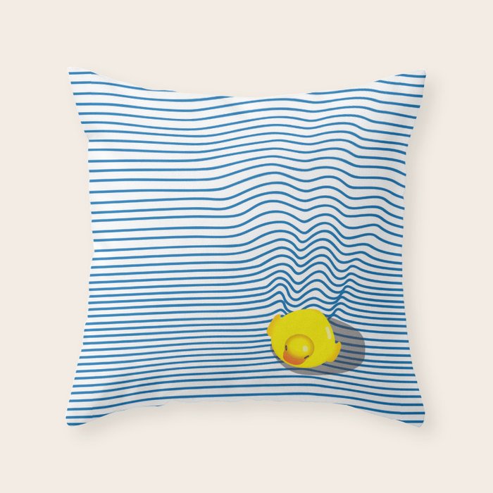 Rubber Ducky Throw Pillow Gallery Image 1