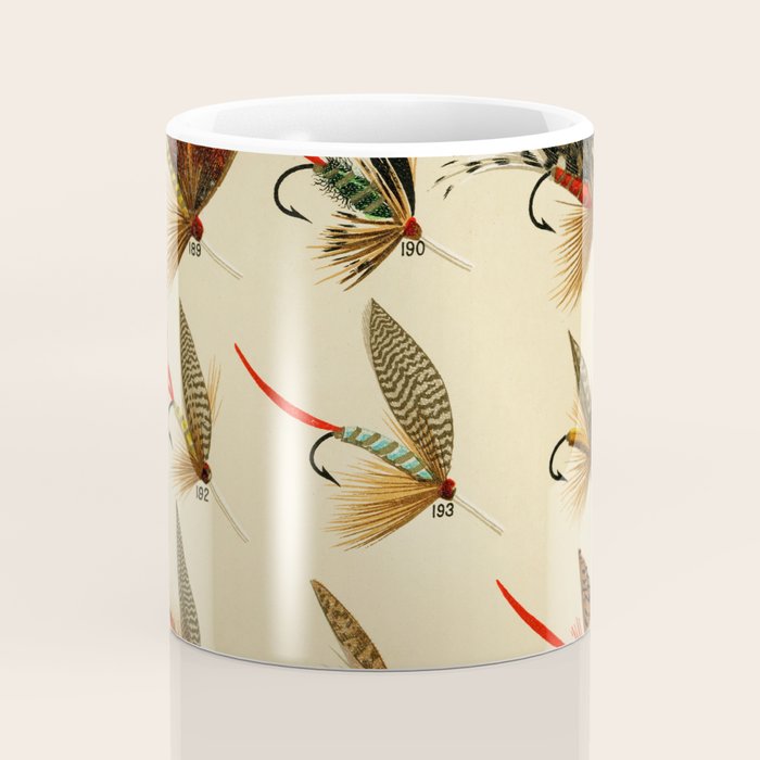 Illustrated Trout Fishing Flies Chart from Favorite Flies and Their Histories  Coffee Mug Gallery Image 4