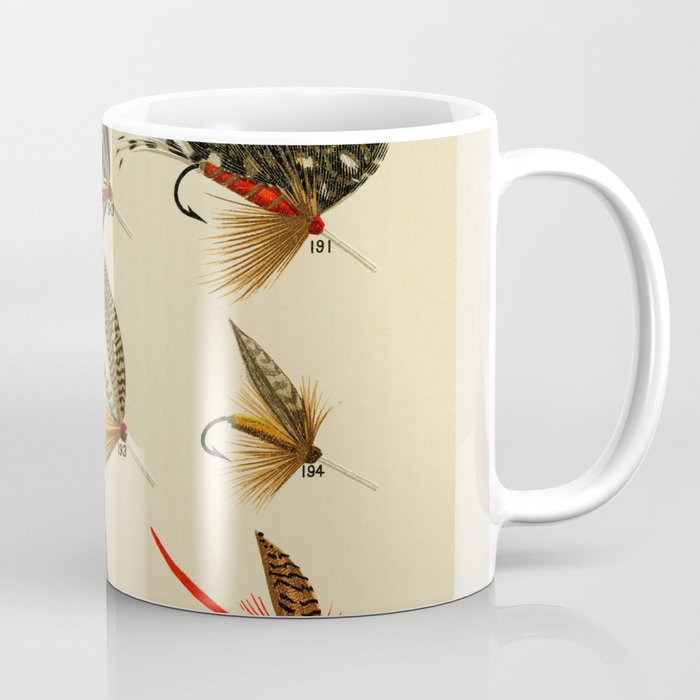 Illustrated Trout Fishing Flies Chart from Favorite Flies and Their Histories  Coffee Mug Gallery Image 1