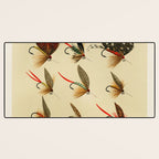 Illustrated Trout Fishing Flies Chart from Favorite Flies and Their Histories  Desk Mat Gallery Image 3
