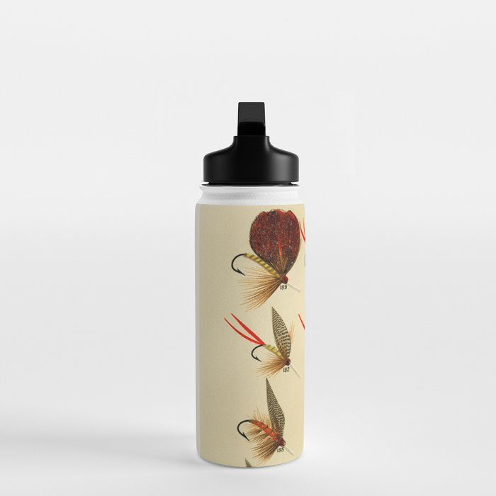 Illustrated Trout Fishing Flies Chart from Favorite Flies and Their Histories  Water Bottle Gallery Image 3